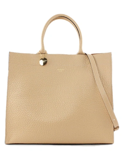 Avenue 67 Irene Shopper In Beige Leather