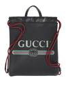 GUCCI BACKPACK, BLACK,,11339374