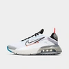 Nike Kids' Air Max 2090 Sneaker In White/ White/ Black/ Blue