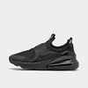 Nike Big Kids Air Max 270 Extreme Slip-on Casual Sneakers From Finish Line In Black/black/black
