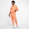 Nike Sportswear Club Fleece Jogger Pants In Orange