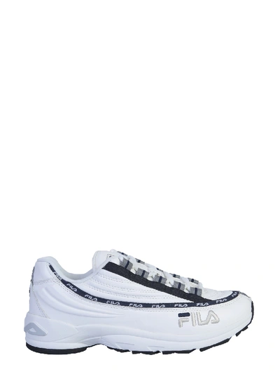Fila “dragster”皮革运动鞋 In White