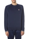 Fila "wells" Sweatshirt In Blu