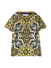 DOLCE & GABBANA DOLCE AND GABBANA KIDS T-SHIRT,11340468