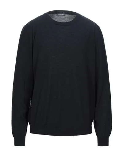 Balenciaga Sweaters In Dark Blue