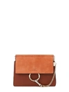 CHLOÉ HANDTASCHE 'FAYE NEW MINI' TABACCO,94AB1F9B-CF80-B259-5C00-FA3316C3ECF8