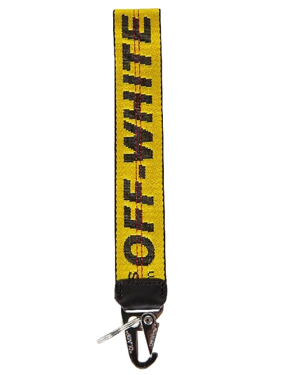 Off-white Keyring In Industrial Yellow