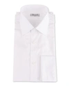 CHARVET MEN'S BASIC SOLID POINT-COLLAR DRESS SHIRT WITH FRENCH CUFFS,PROD227760171