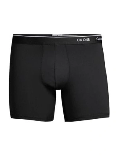 Calvin Klein Underwear Ck One Micro Boxer Briefs In Black