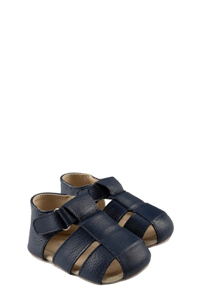 Robeezr Babies' Mathew Crib Sandal In Navy