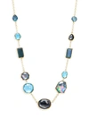 IPPOLITA ROCK CANDY&REG; 18K YELLOW GOLD MULTI-STONE COLLAR NECKLACE,0400012340973