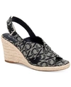 CALVIN KLEIN WOMEN'S BRENNAH WEDGE SANDALS WOMEN'S SHOES