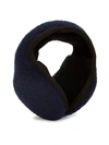 Ugg Shearling-lined Earmuffs In Navy