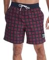 TOMMY HILFIGER MEN'S RILEY SWIM TRUNKS, CREATED FOR MACY'S