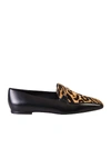 BURBERRY LEOPARD PRINT LOAFERS,11326322
