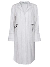 OFF-WHITE WHITE COTTON DRESS,11341739