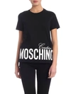 MOSCHINO COUTURE T-SHIRT IN BLACK,11342376