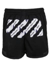 OFF-WHITE AIRPORT TAPE MESH SHORTS,11342181
