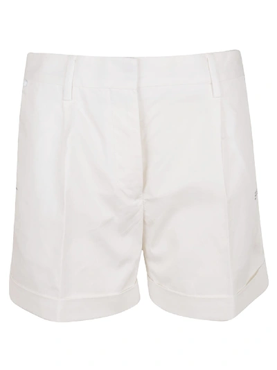 Off-white Formal Shorts In White