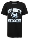 OFF-WHITE SWIMMING OVER TEE,11342103