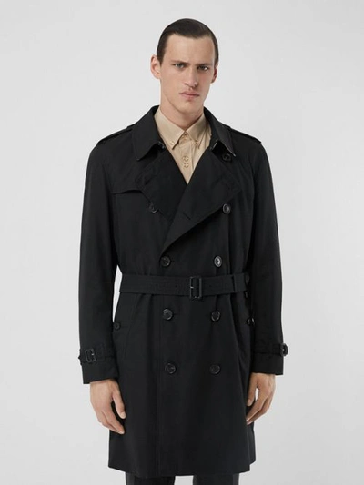 BURBERRY BURBERRY THE MID-LENGTH KENSINGTON HERITAGE TRENCH COAT,80280901