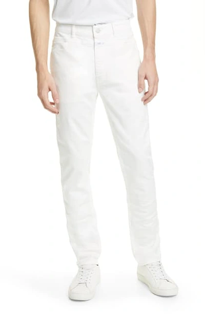 Closed X-pert Denim Pants In Ivory