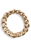 Zoë Chicco 14k Yellow Gold Medium Hollow Curb Chain Ring In Gold