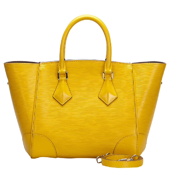 Pre-Owned Louis Vuitton Yellow Epi Leather Phenix Pm Bag | ModeSens