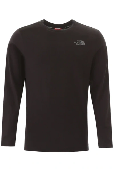The North Face Logo Print Easy T-shirt In Black