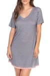 Honeydew Intimates All American Sleep Shirt In Jasper Stripe