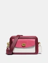 Coach Cassie Camera Bag In Colorblock - Women's In Brass/confetti Pink Multi