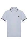 MONCLER TIPPED SHORT SLEEVE POLO,F10918A7060084556