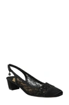 J. RENEÉ FALEECE CRYSTAL EMBELLISHED SLINGBACK PUMP,FALEEC-FABLB