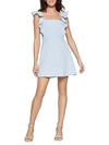 BCBGENERATION Ruffled Apron Mini Dress,0400012400281