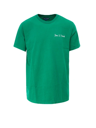 Bornxraised Logo Print T-shirt In Green