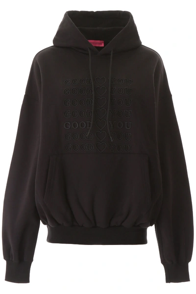 Ireneisgood Good For You Hoodie In Black