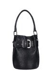 GIUSEPPE ZANOTTI WANDA HAND BAG IN BLACK LEATHER,11343663