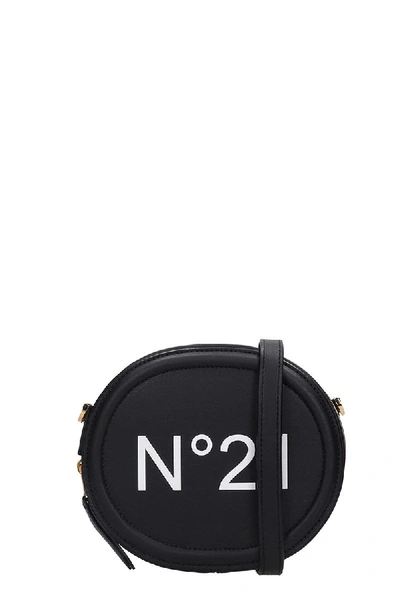 N°21 Clutch In Black Leather