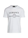 VERSACE Logo Cotton T-Shirt