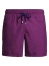 Vilebrequin Men's Unis Swim Trunks In Prune