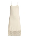 NATORI WOMEN'S INFINITY LACE-TRIMMED SLIP DRESS,0400099298004