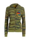 AVIATOR NATION Camo Zip-Front Hoodie