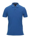 Hugo Boss Polo Shirt In Azure