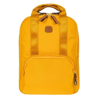 Bric's X-travel Medium Backpack In Yellow