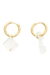 TIMELESS PEARLY MISMATCHED EARRINGS,201989ABG000021-GOTRA