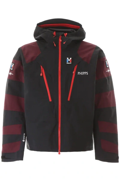 Phipps Rainproof Jacket With Logo In Black,red