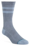 Stance Joven Classic Crew Socks In Bluesteel