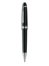Montblanc Meisterstück Platinum-coated Legrand Ballpoint Pen In Black Silver