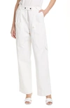 SEA MARA PLEATED WIDE LEG JEANS,SS20-61