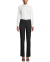 ANNE KLEIN PINSTRIPED MODERN DRESS PANTS